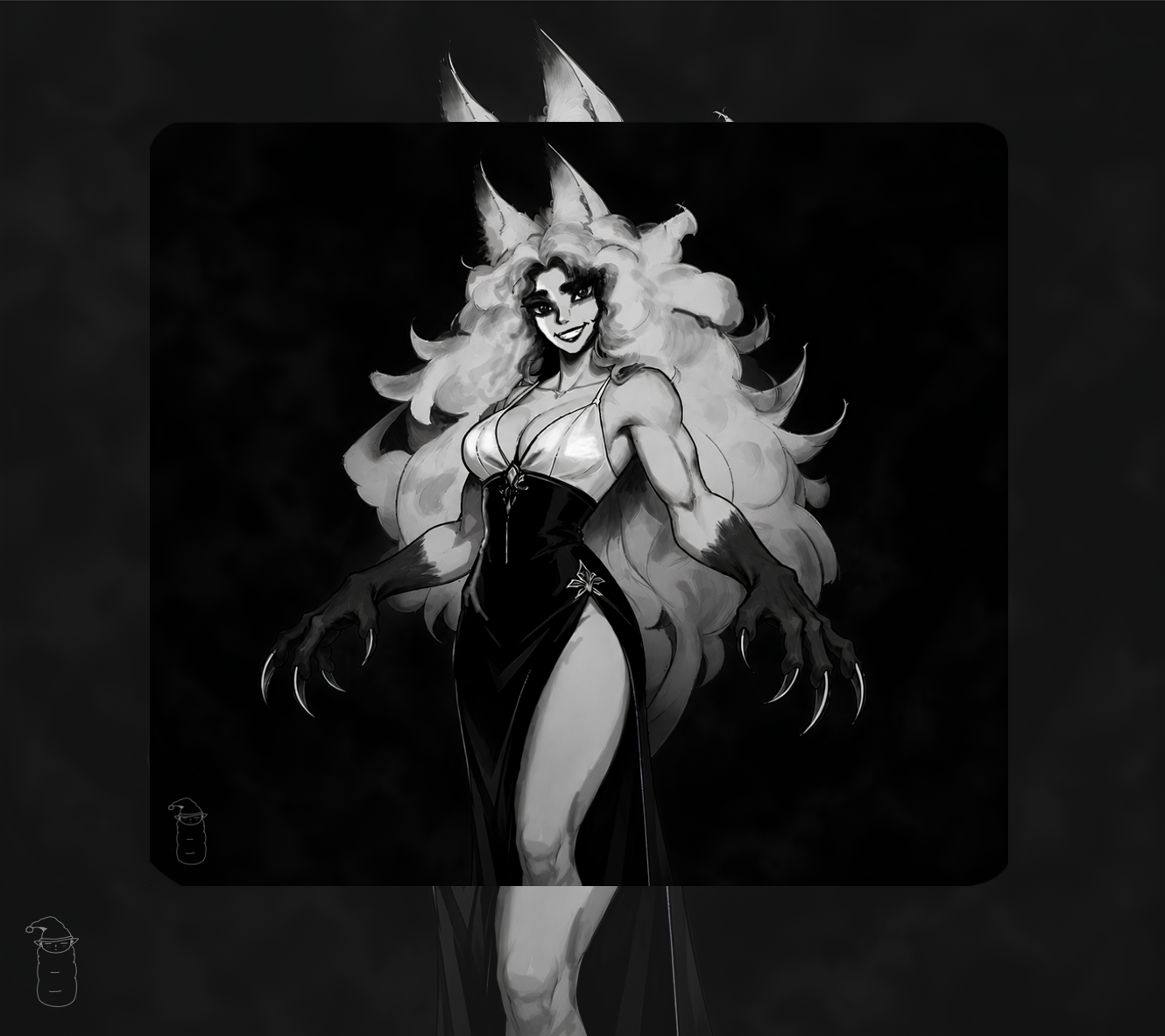 Mousepad FemmeFatale 450x400x4mm - Goblin n Goblins